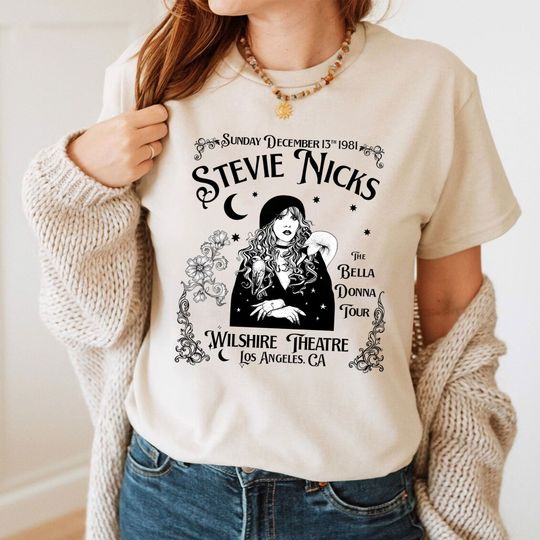 Discover Vintage 90s Stevie Nicsk Music Concert, The Bella Donna Tour 2024