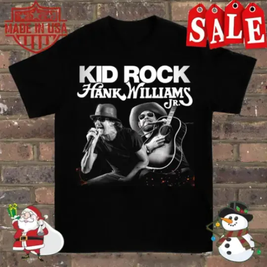 Discover Kid Rock Hank Williams JR T-shirt