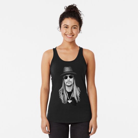 Discover More Then Awesome Kid Rock Merch Graphic For Fan Racerback Tank Top