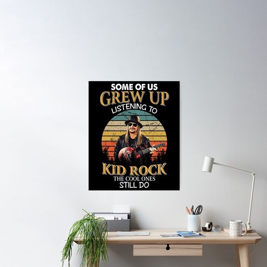 Discover Vintage Classic Kid Rock Premium Matte Vertical Poster