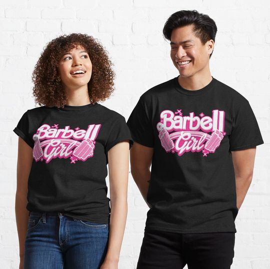 Discover Barbell Girl Classic T-Shirt