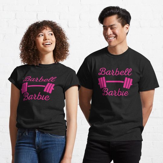 Discover Fitness Barbell Barbie Classic T-Shirt
