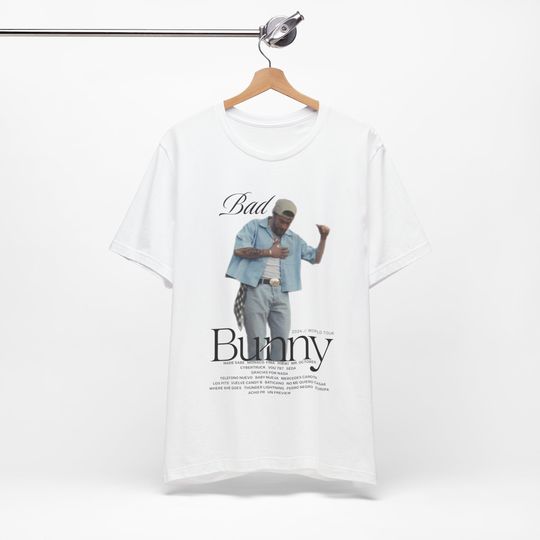 Discover Bad Bunny Unisex concert tee