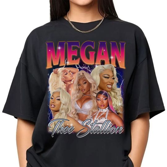 Discover Vintage Megan Thee Stallion Shirt