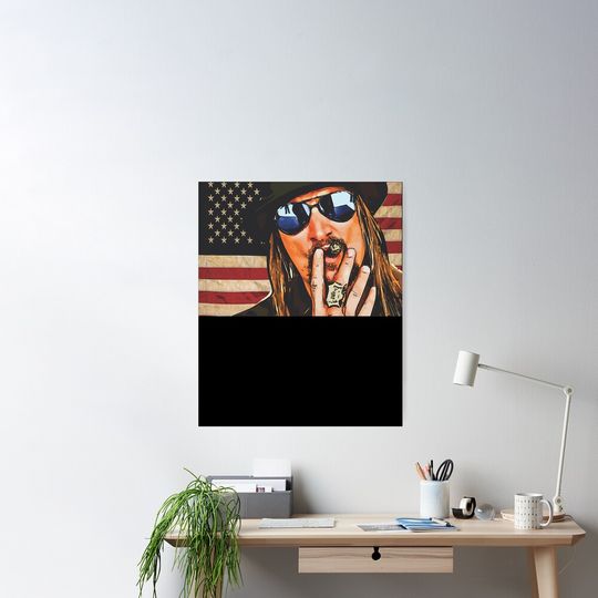 Discover Kid Rock Music Fans Premium Matte Vertical Poster