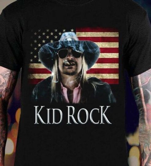 Discover Vintage Kid Rock American T-shirt, Kid Rock Tour Shirt