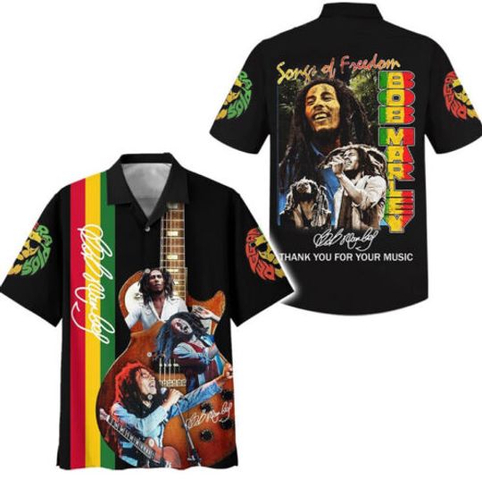 Discover Bob Marley Hawaiian Shirt Summer