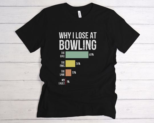 Discover Why I Lose At Bowling T-Shirt