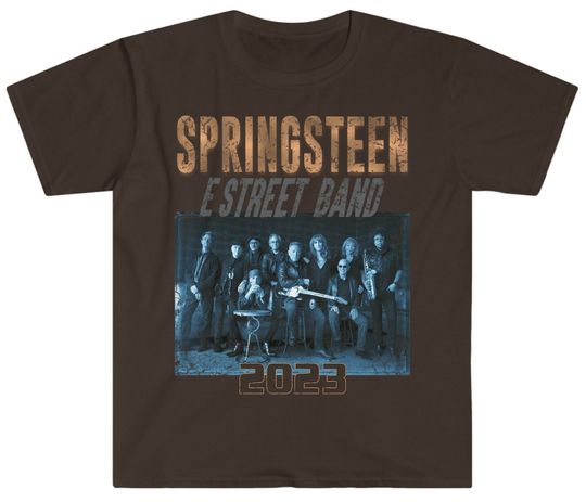 Discover Bruce Springsteen E Street Band T-Shirt