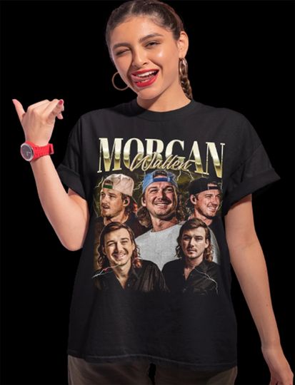 Discover Vintage Wallen T-shirt, Wallen vintage shirt, Country Music T-Shirt, Morgan Western Tour Shirt