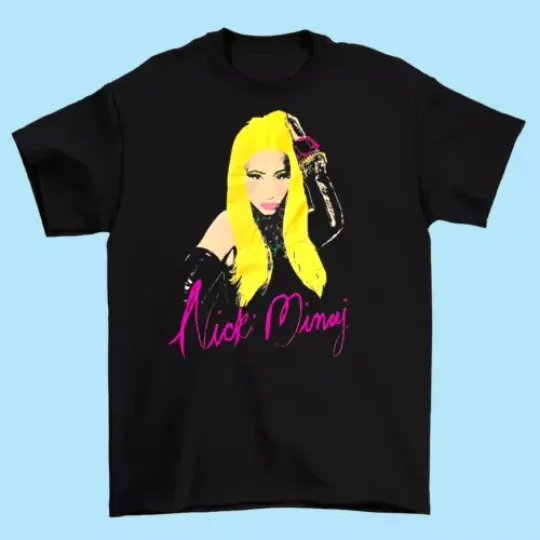 Discover Nicki Minaj T shirt Cotton Short Sleeve Unisex Shirt