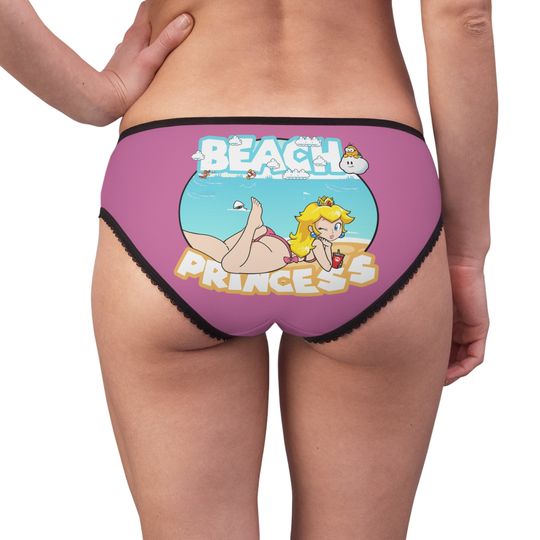 Discover Princess  Peach  Beach Princess Women's Briefs, Gift For Her
