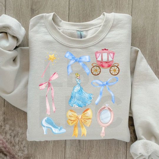 Discover Princess Cindy Coquette Sweatshirt, Gifts for Her, Mother's Day Gifts