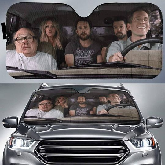 Discover It's Always Sunny in Philadelphia Car Sun Shade