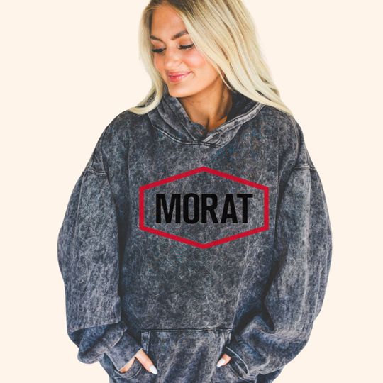 Discover MORAT mineral washed hoodie Si ayer fuera hoy Hoodie
