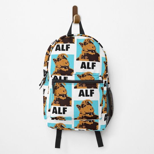 Discover Happy Al Cartoon Poster Backpack