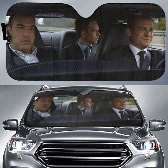 Discover Harvey Specter Car Sun Shade | Harvey Specter Suits Movie Car Sunshade
