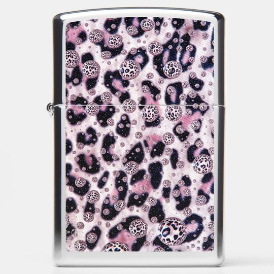 Discover Leopard Print Zippo Lighter Cover