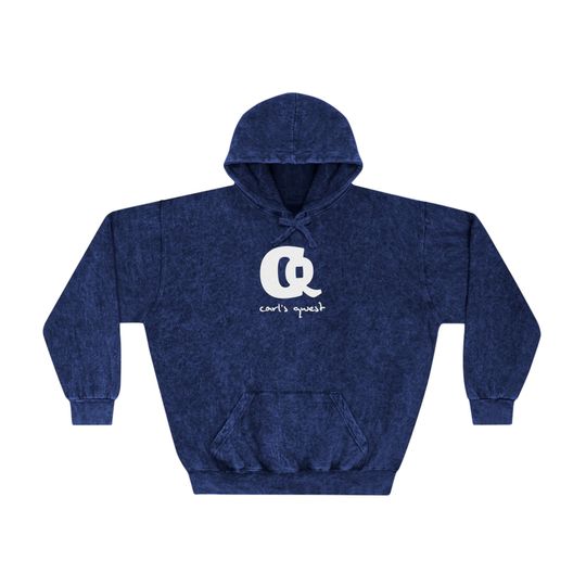 Discover Carl's Qwest Unisex Mineral Wash Hoodie