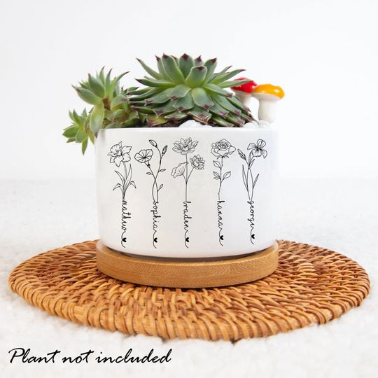Discover Grandma's Garden Plant Pot, Mom's Garden Mini Planter
