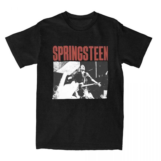 Discover Bruce Springsteens The Boss Rock Music Tour Shirt