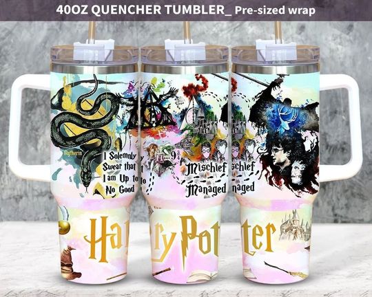 Discover Magic 40 oz Tumbler - HP Quencher Tumbler