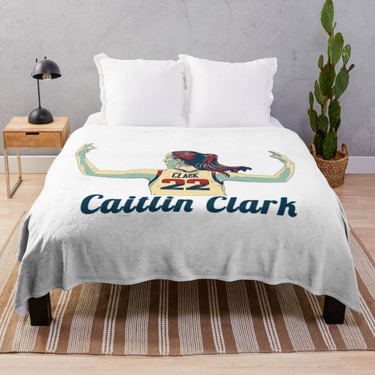 Discover Caitlin Clark Throw Blanket