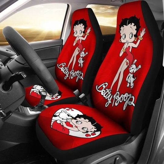 Discover Betty Boop Car Seat Cover