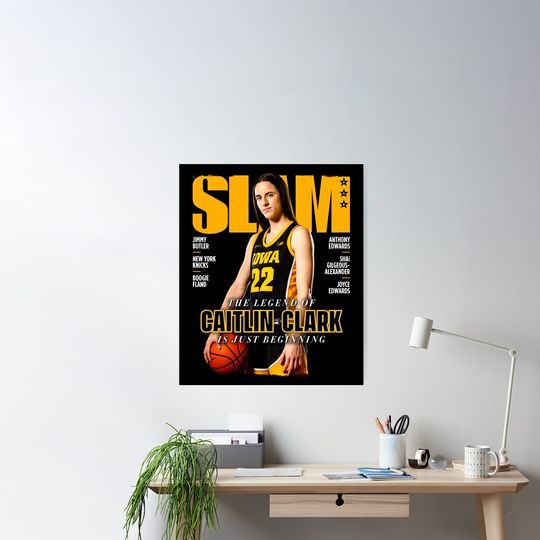 Discover Caitlin Clark - Slam Mag Premium Matte Vertical Posters