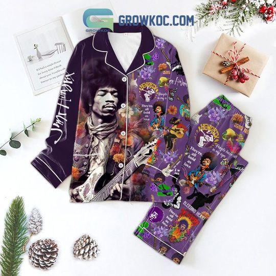 Discover Jimi Hendrix They’re All Bold As Pajamas Set