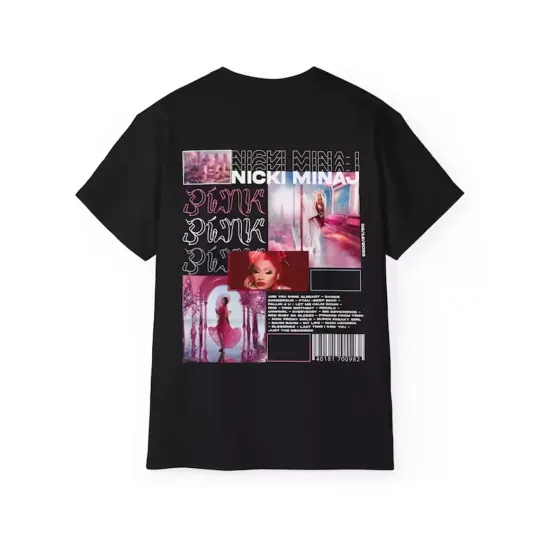 Discover Nicki Minaj Album Pink Friday T Shirt, Nicki Minaj Unisex Tee Gift Fans