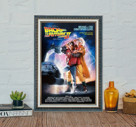 Discover Back to the Future Part II Movie Poster, Back to the Future Movie Poster