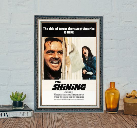 Discover The Shining Movie Poster, The Shining Classic Vintage Horror Movie Poster