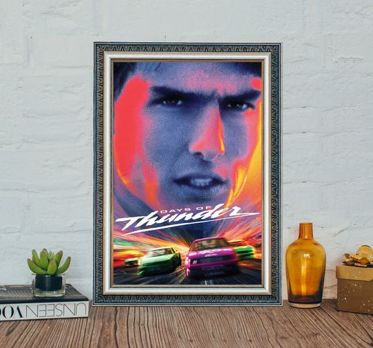 Discover Days Of thunder Movie Poster, Days of Thunder Vintage Movie Poster