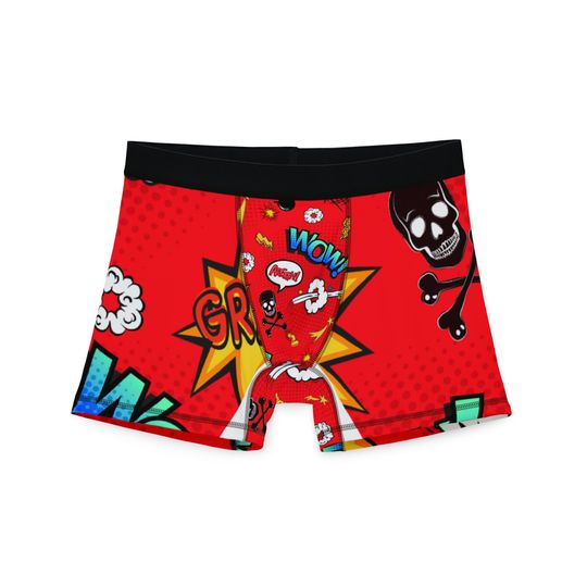 Discover Comic Book Boxers | Superhero Comic underwear | Pop art boxers