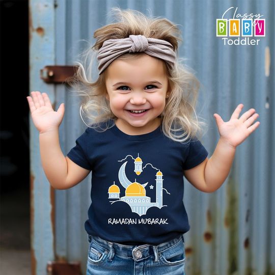 Discover Ramadan Mubarak Toddler Islamic Gift Shirt
