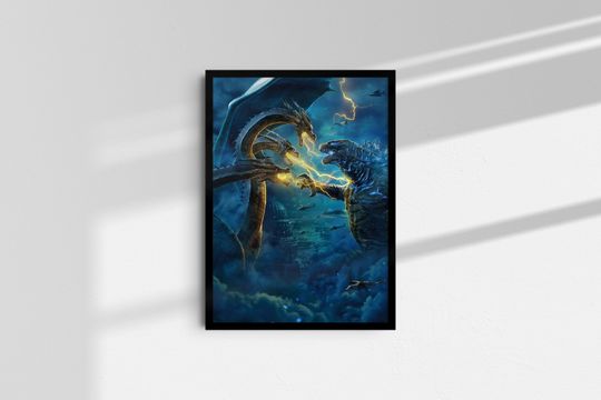 Discover god zilla King of the Monsters Movie Poster