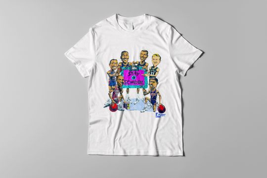Discover Throwback 1993 All-Star Game Basketball T-Shirt