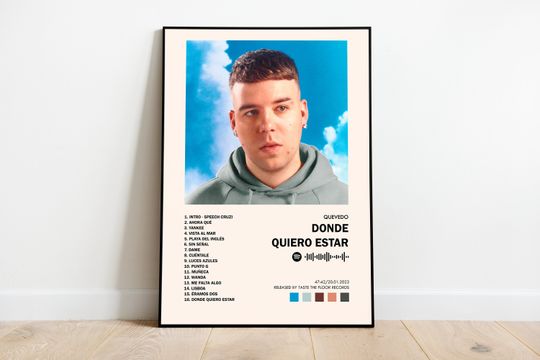 Discover Quevedo album cover poster