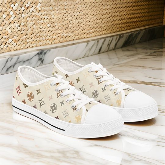Discover Women's Luxury Designer Style Low Top Sneakers