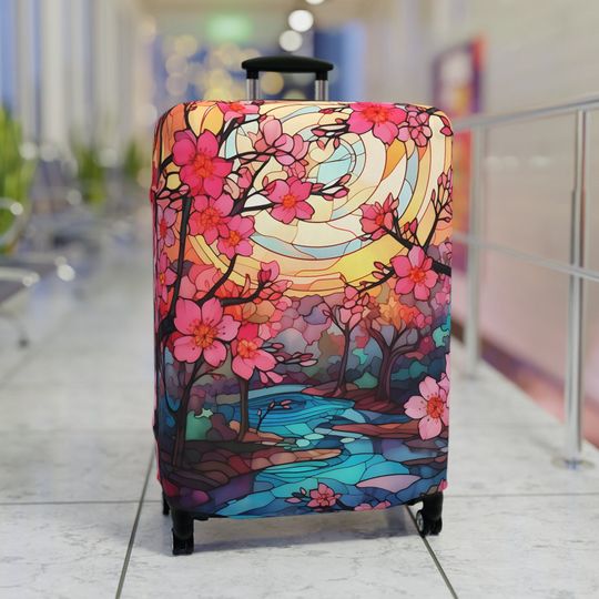 Discover Sakura Cheery Blossum Luggage Cover