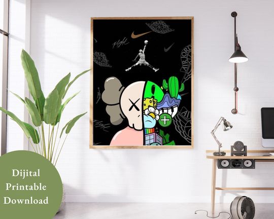 Discover Kaws High Resolution Poster, Hypebeast Toy Poster