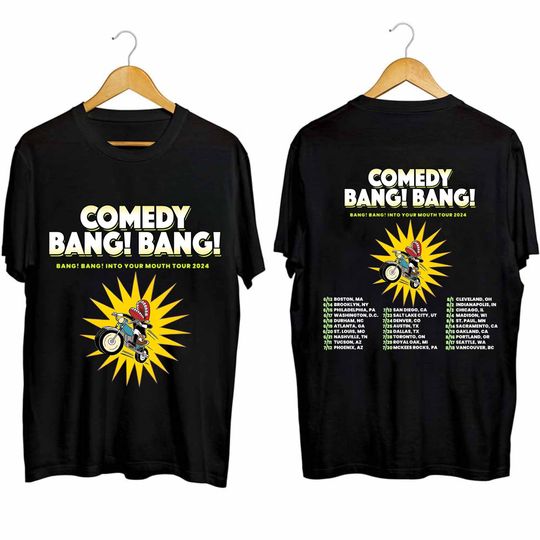 Discover Comedy Bang! Bang! 2024 Concert Shirt