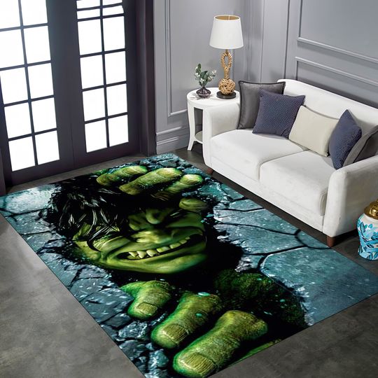 Discover Hulk Inspired Area Rug for Living Room