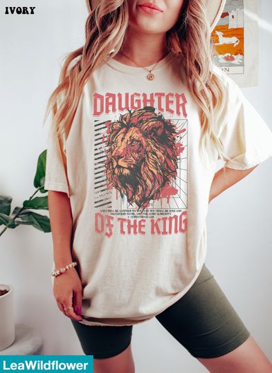 Discover Christian Shirt, Daughter of the King, Bible Verse Shirt, Jesus Shirt