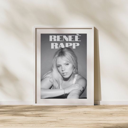 Discover Renee Rapp Poster, Music Wall Art, Renee Rapp Snow Angel Poster