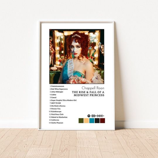 Discover Chappell Roan Album Poster, Music Wall Art, Pink Pony Club Poster
