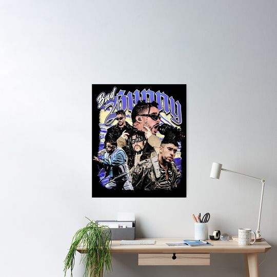 Discover Bad Bunny Premium Matte Vertical Posters