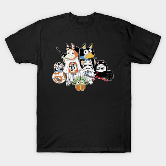 Discover BlueyDad fams - BlueyDad - T-Shirt