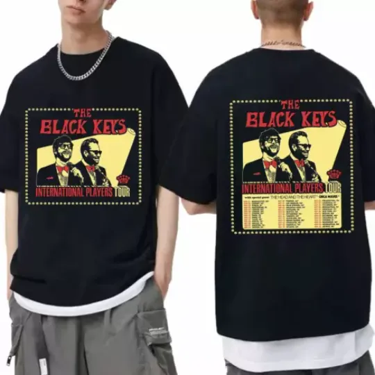 Discover The Black Keys - International Players Tour 2024 Shirt, The Black Keys Band Fan